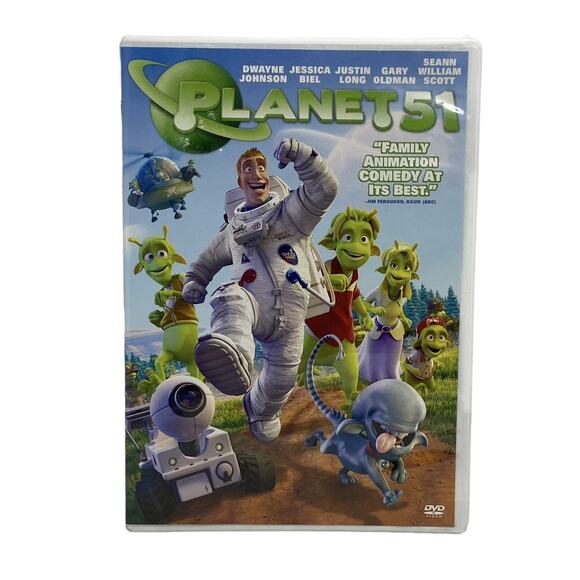 Planet 51 - Family Animation starring Dwayne Johnson DVD 2009 TRI STAR Kids - Picture 16 of 16